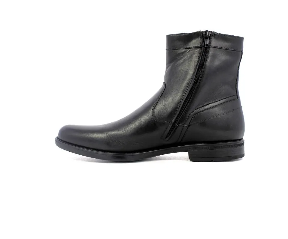 Florsheim Midtown Plain Toe Zipper Boot - Black