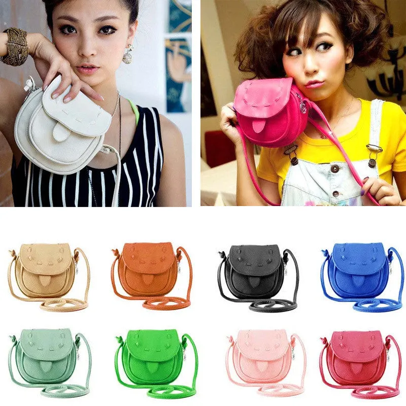 Forward Lovely Cute Girl Pu LeatherHbag Mini Small Adjustable Shoulder Bag Freshipping