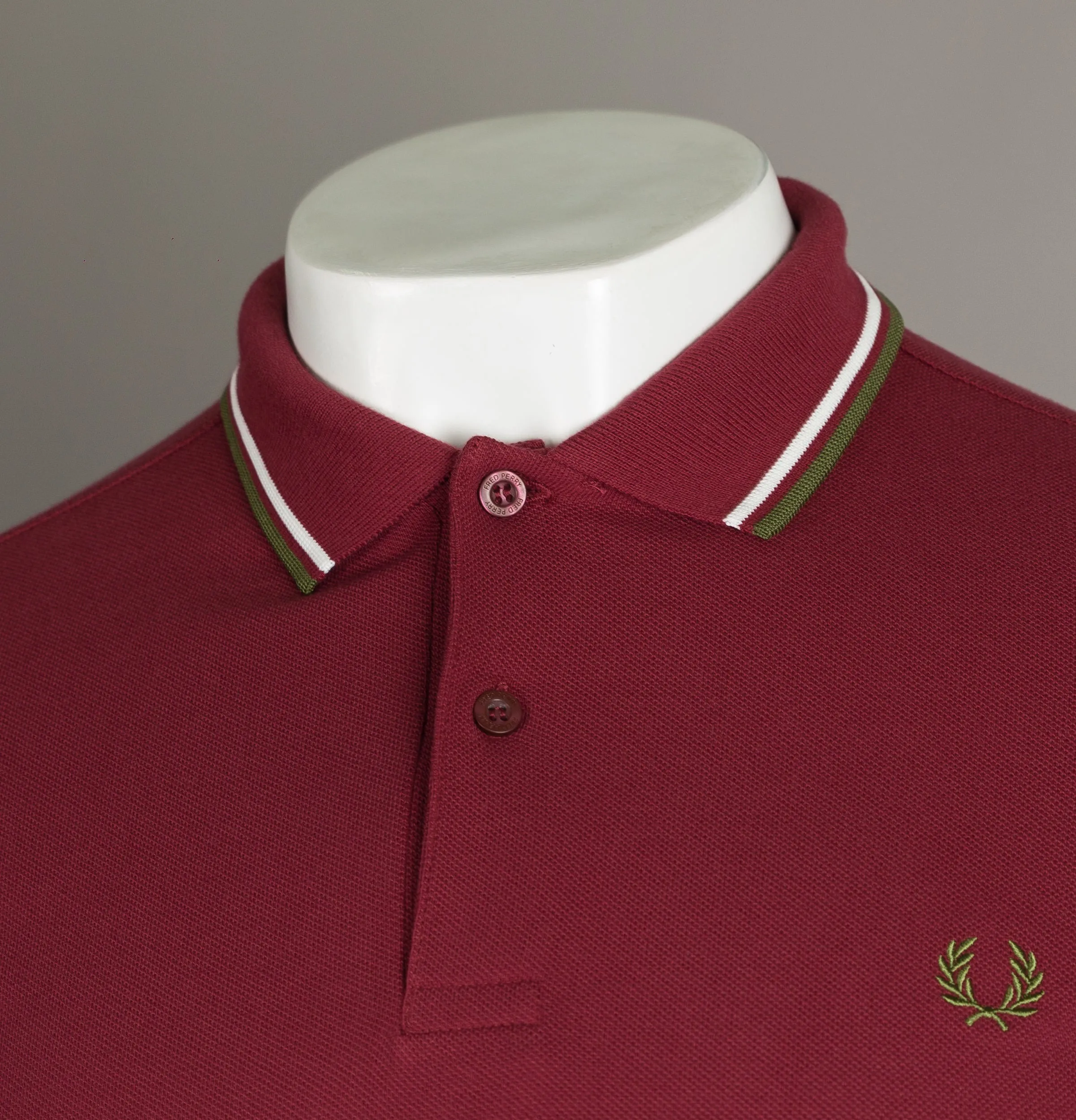 Fred Perry M3600 Polo Shirt Maroon