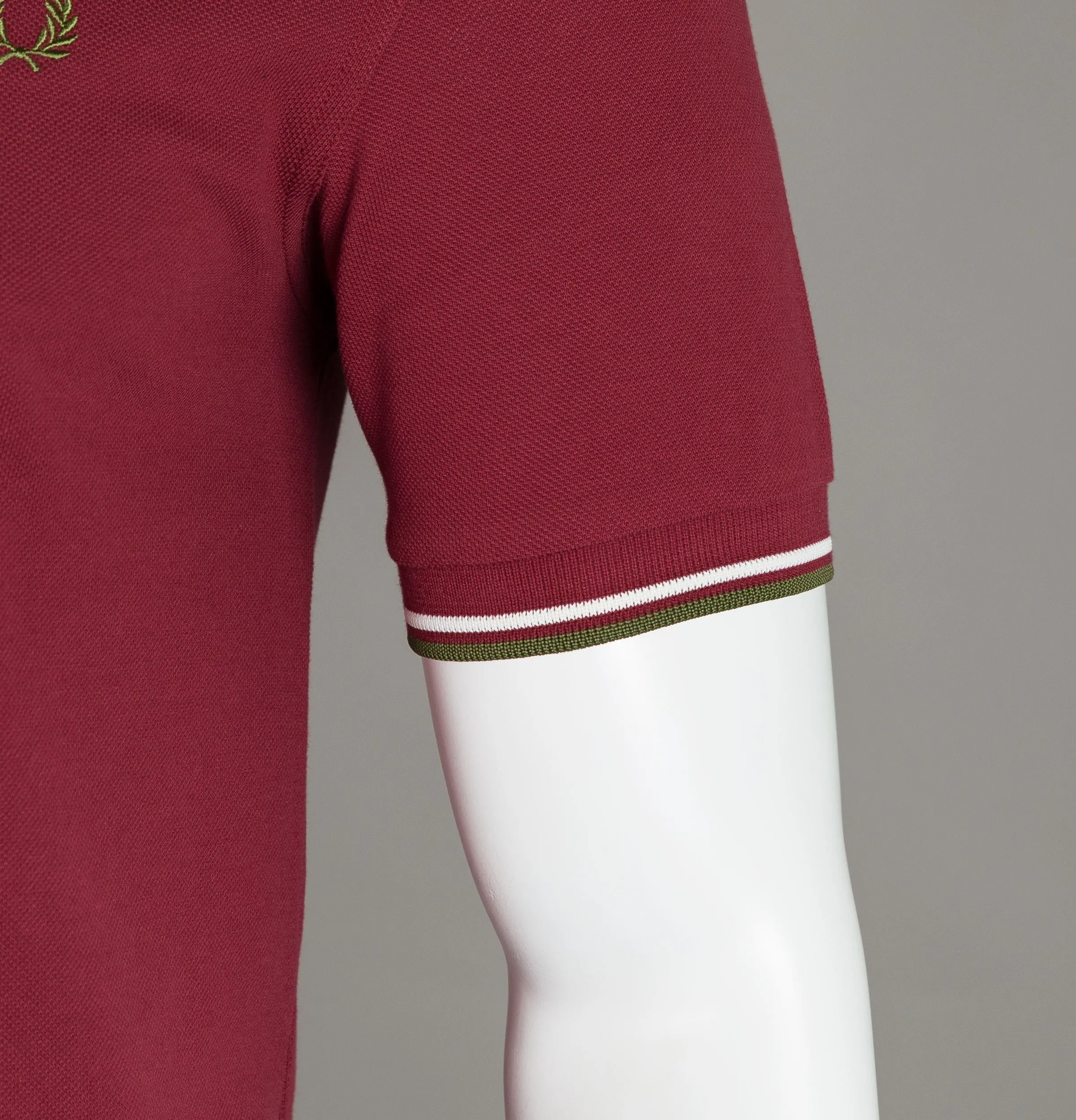 Fred Perry M3600 Polo Shirt Maroon