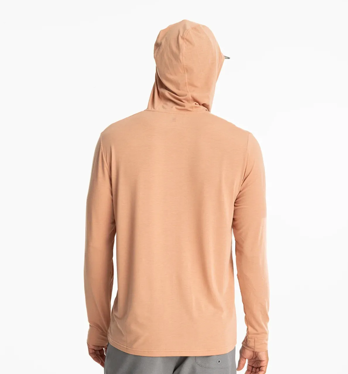 Free Fly Men's Elevate Lightweight Hoodie: Clay