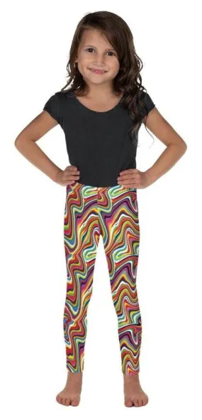 Funky Psychedelic Kid's Leggings