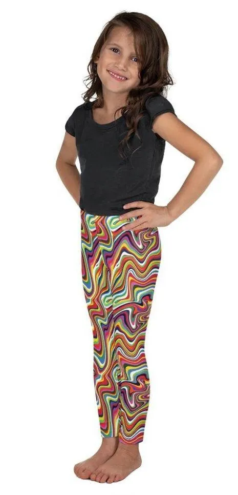 Funky Psychedelic Kid's Leggings