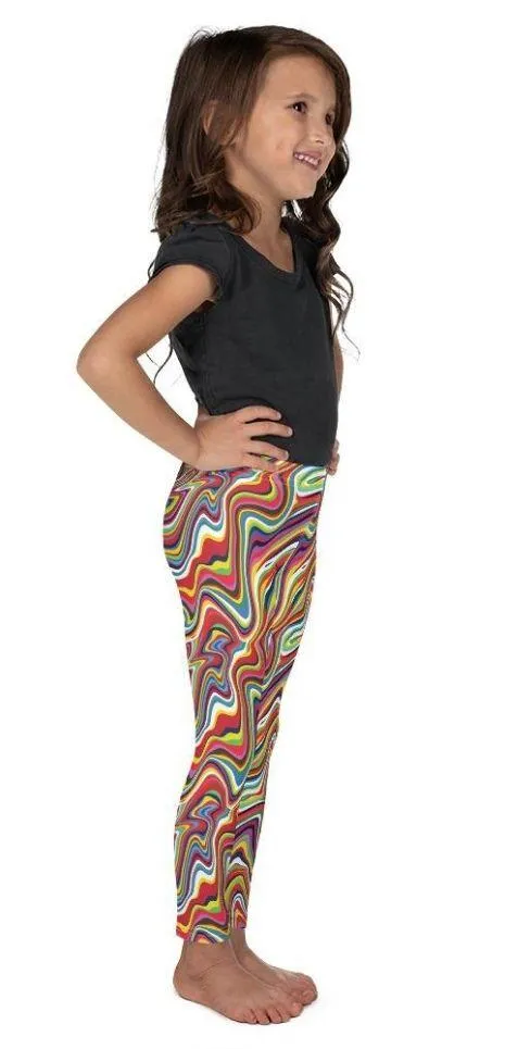 Funky Psychedelic Kid's Leggings