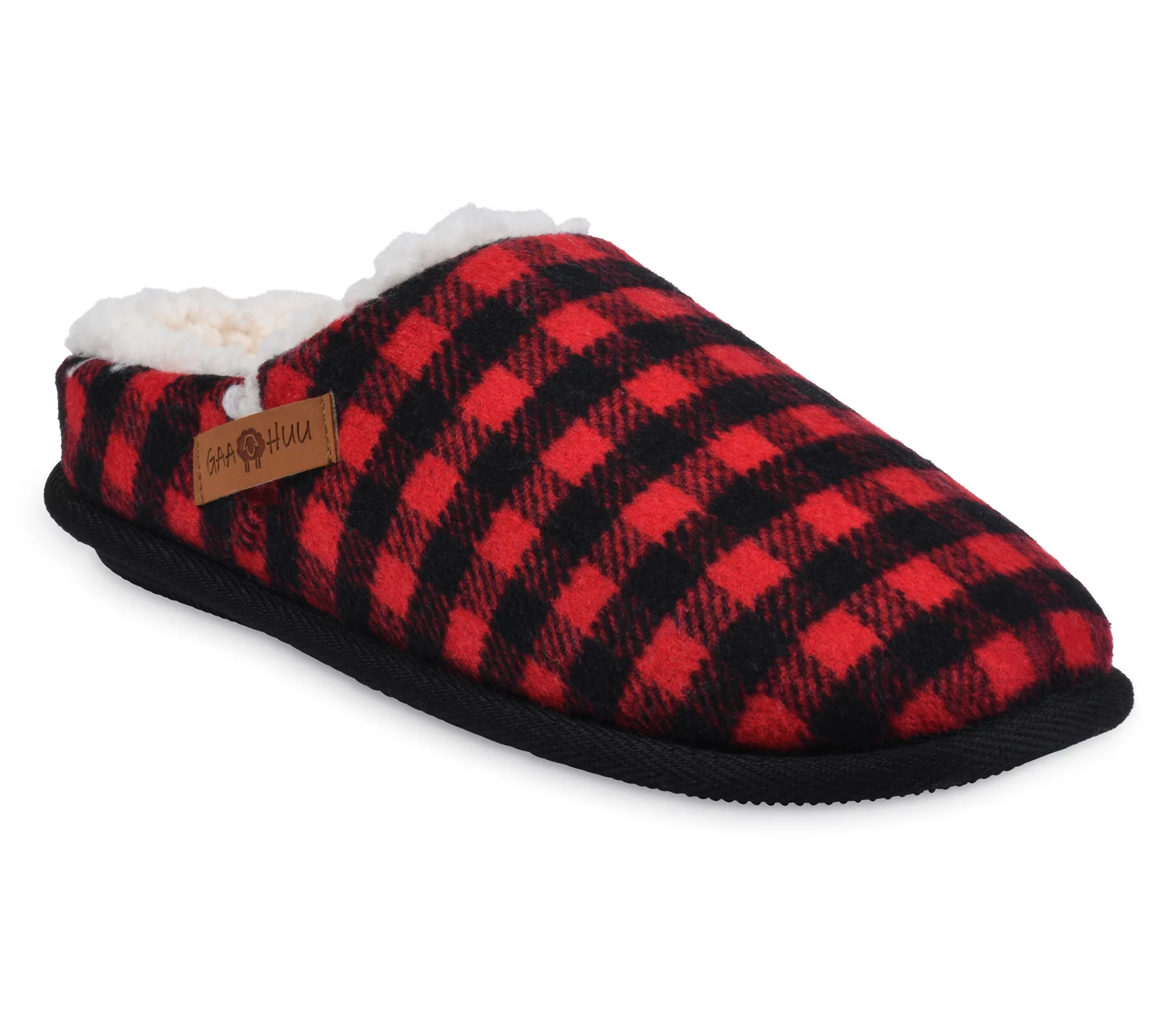 Gaahuu Buffalo Check Clog Slipper