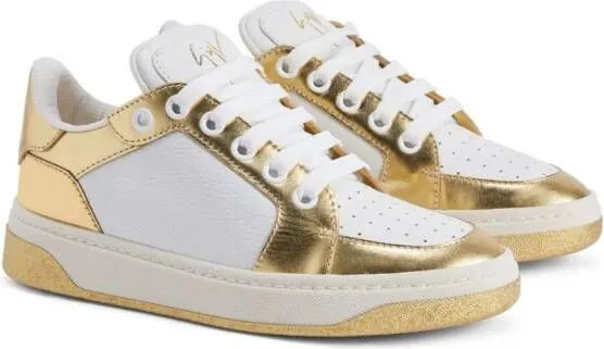 Giuseppe Zanotti GZ94 leather sneakers White