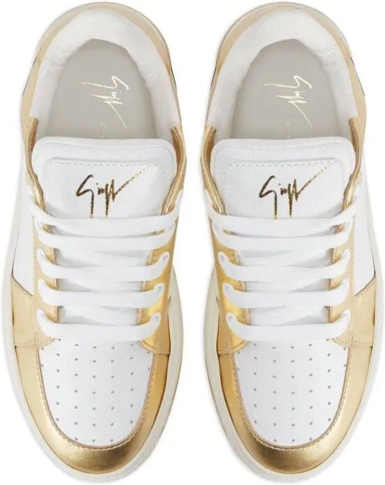 Giuseppe Zanotti GZ94 leather sneakers White