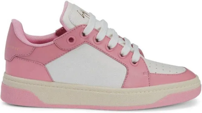 Giuseppe Zanotti GZ94 panelled sneakers Pink