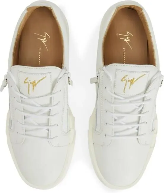 Giuseppe Zanotti The Shark 5.0 logo-patch sneakers White