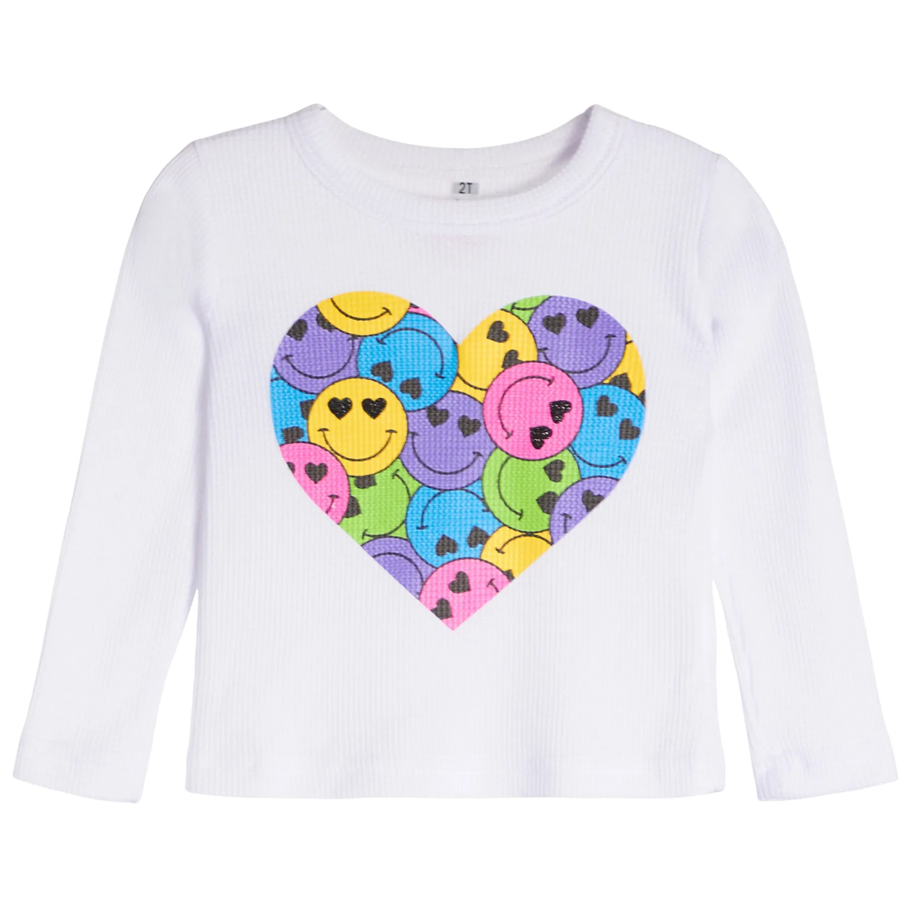 Glitter Eyes Smiley Heart Thermal