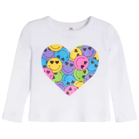 Glitter Eyes Smiley Heart Thermal