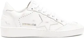 Golden Goose Ball Star leather sneakers White