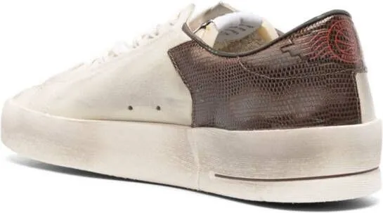 Golden Goose Stardan mesh-trim sneakers Neutrals