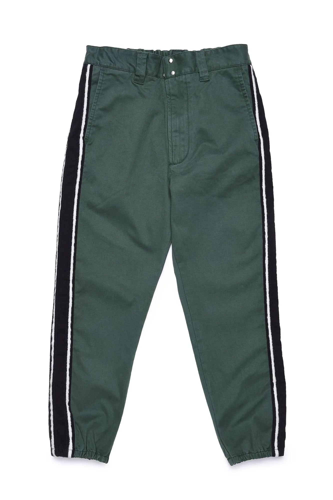 Green Paperbag style Trousers