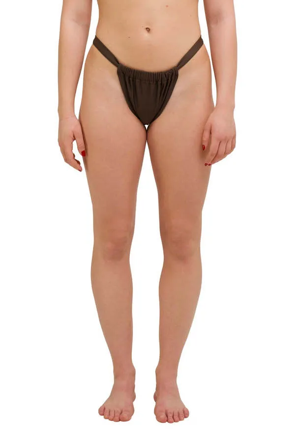 HA 011 ADJUSTABLE BIKINI BOTTOM - ARABICA