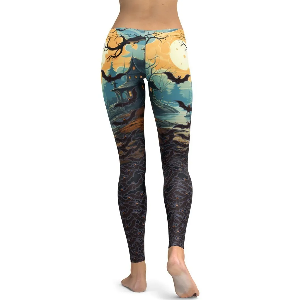 Halloween Bats Leggings