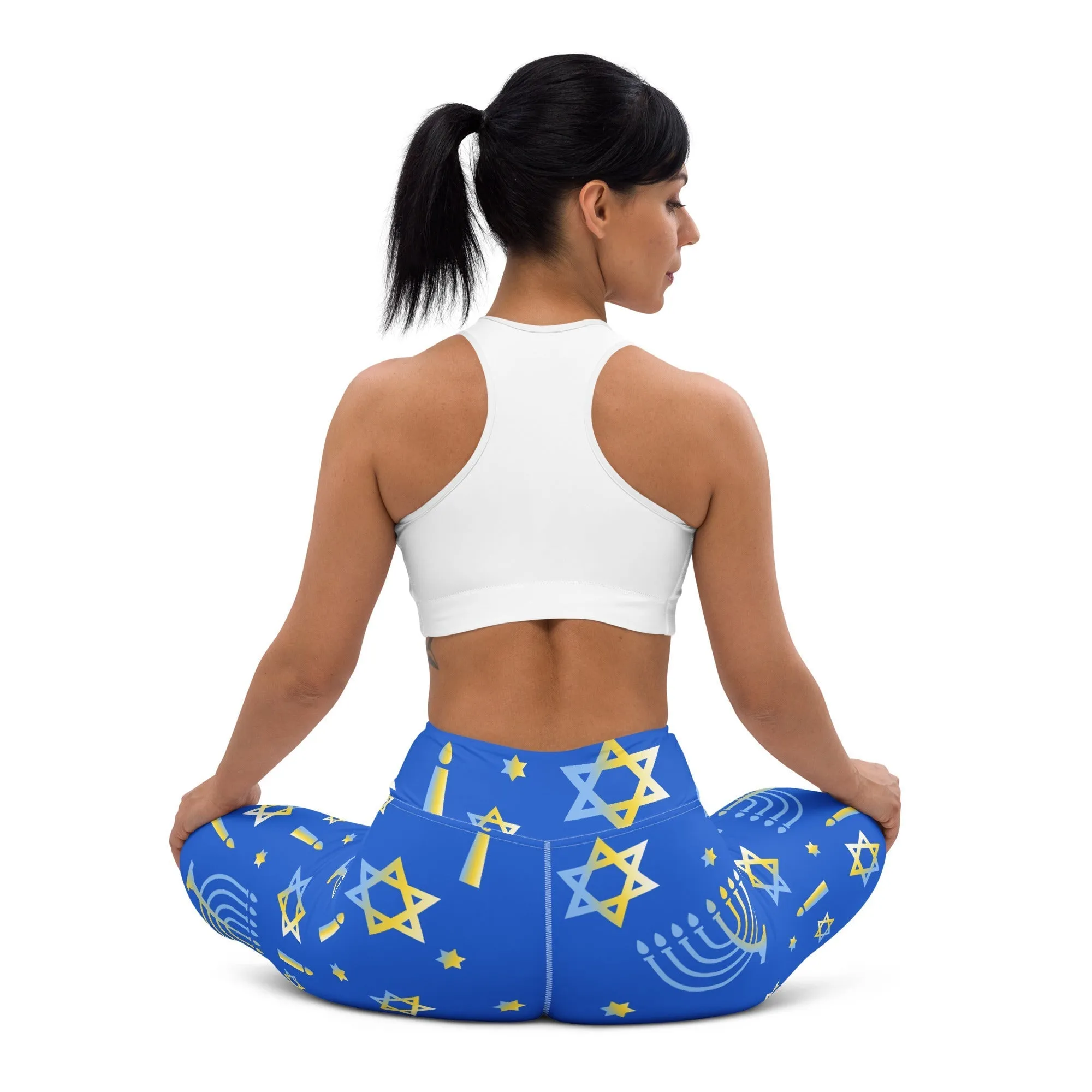 Hanukkah Yoga Leggings