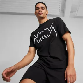 Jaws Core Men's Basketball Tee | PUMA Black | PUMA SHOP ALL PUMA | PUMA 