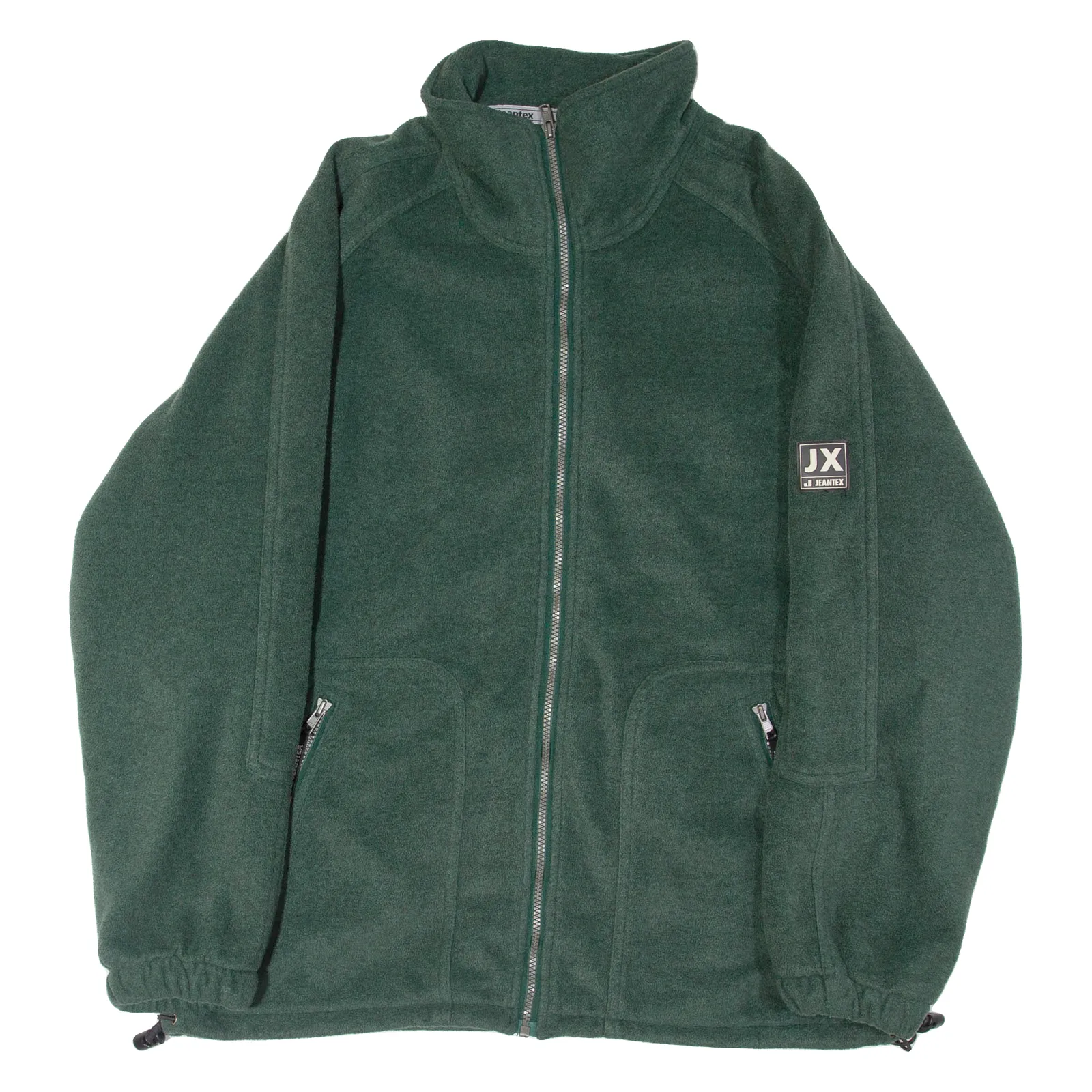 JEANTEX Mens Fleece Jacket Green M