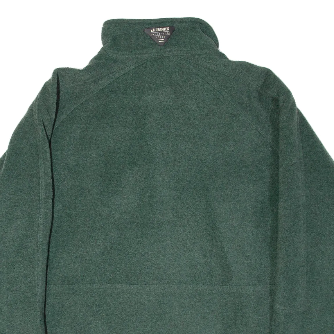 JEANTEX Mens Fleece Jacket Green M