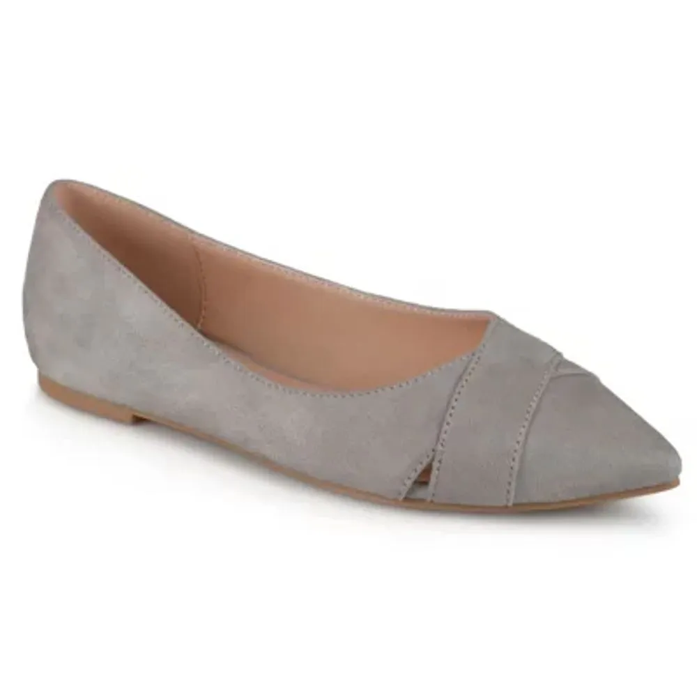 Journee Collection Womens Winslo Pointed Toe Ballet Flats