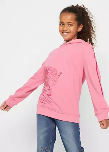 Kids Long Sleeve Animal Hoodie by bonprix | Look Again