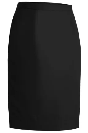 LADIES' POLYESTER STRAIGHT SKIRT