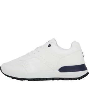 Lambretta Mens Echo Trainers White