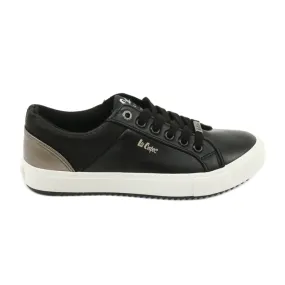 Lee Cooper W LCJL-20-31-041 sneakers black golden