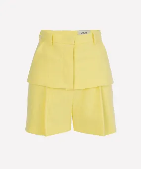 LEJE skirt overlay shorts 