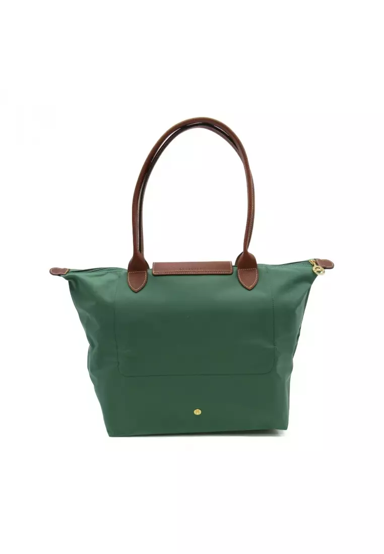 Longchamp Pre-loved LONGCHAMP Le Preage Original L Shoulder bag Shoulder bag others Recycled Polyamide green sage