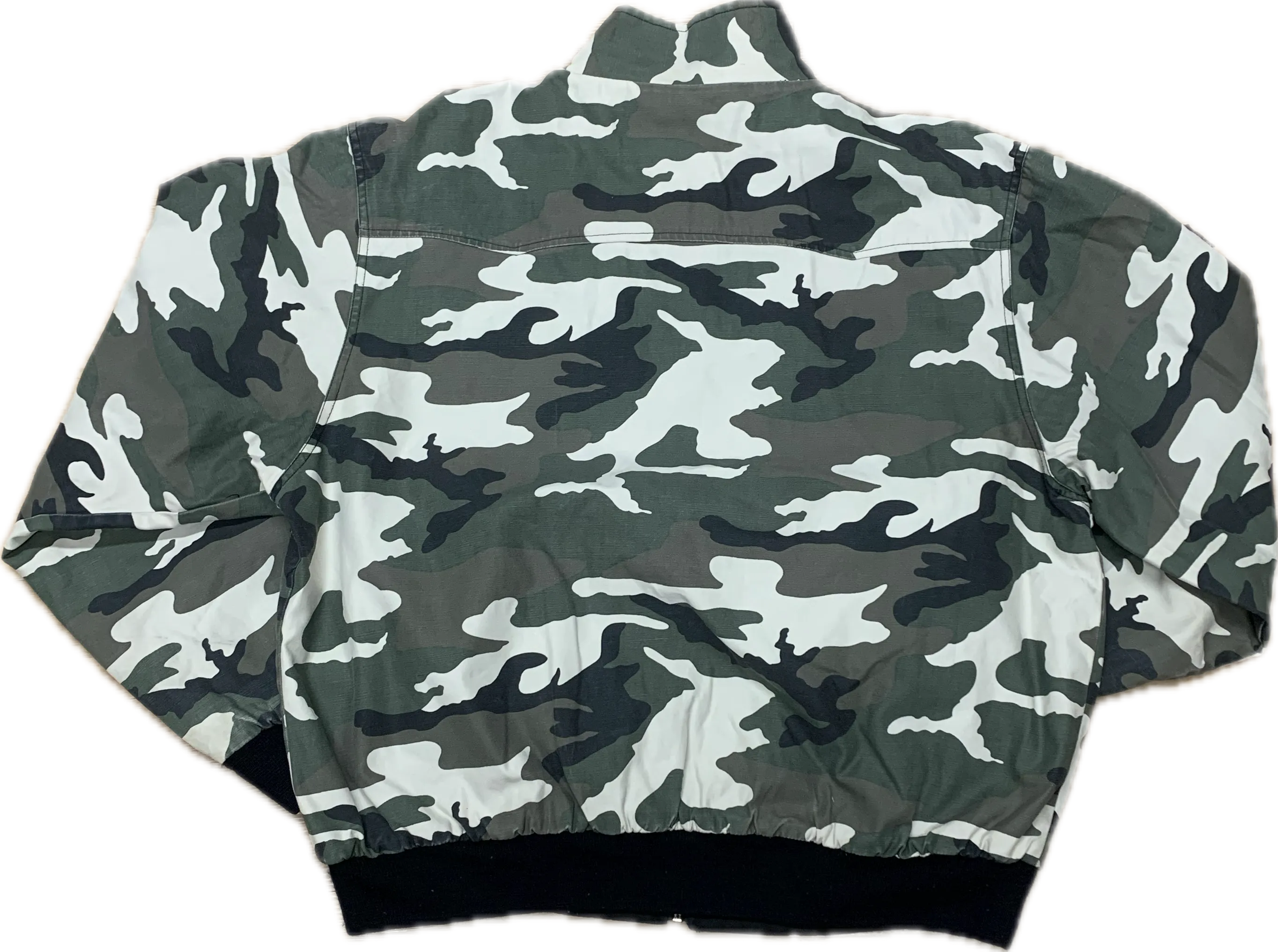 Lonsdale Harrington Jacket Reversible Camo/Black - XL