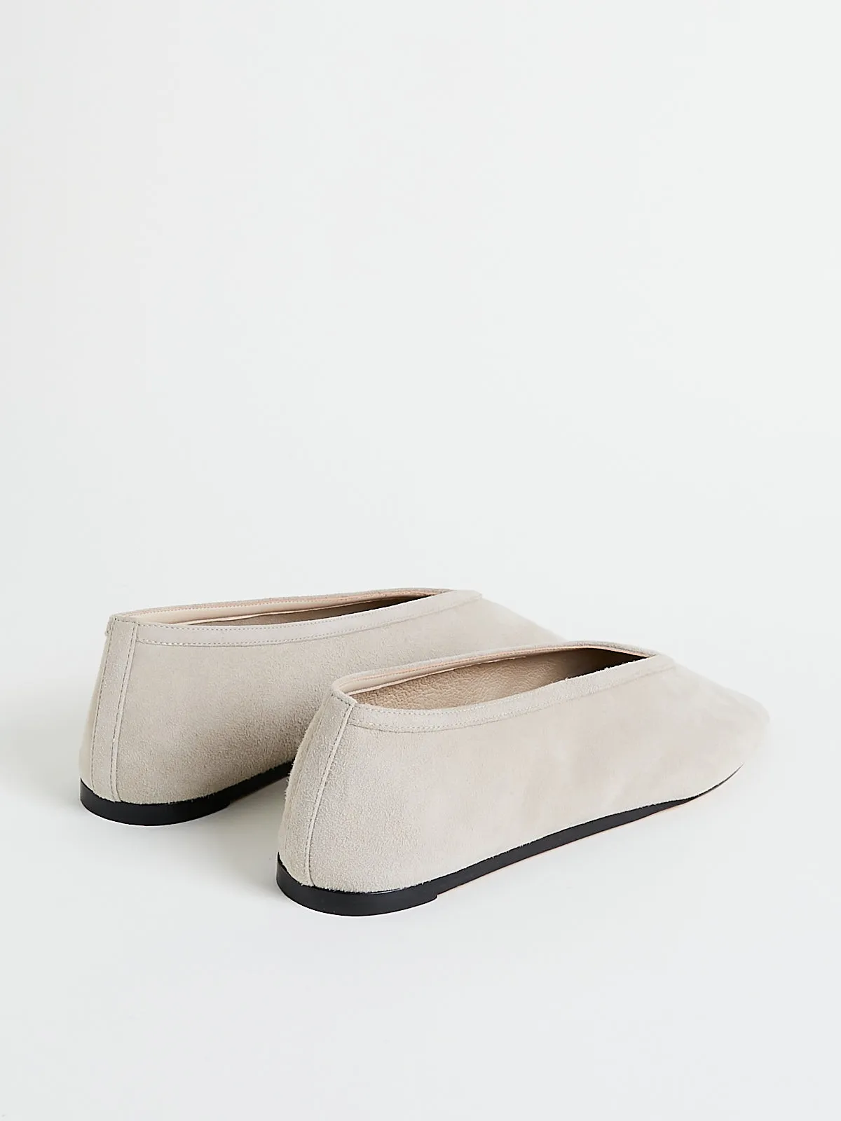 Luna Slipper in Grey Suede