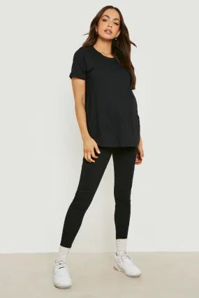 Maternity Leggings & T-Shirt Set