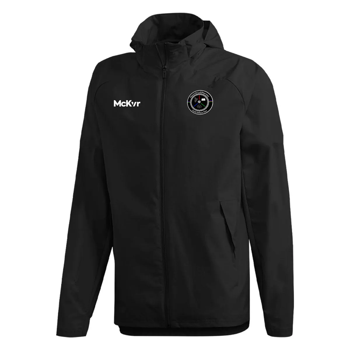 Mc Keever Naomh Labhaoise CLG Core 22 Rain Jacket - Youth - Black