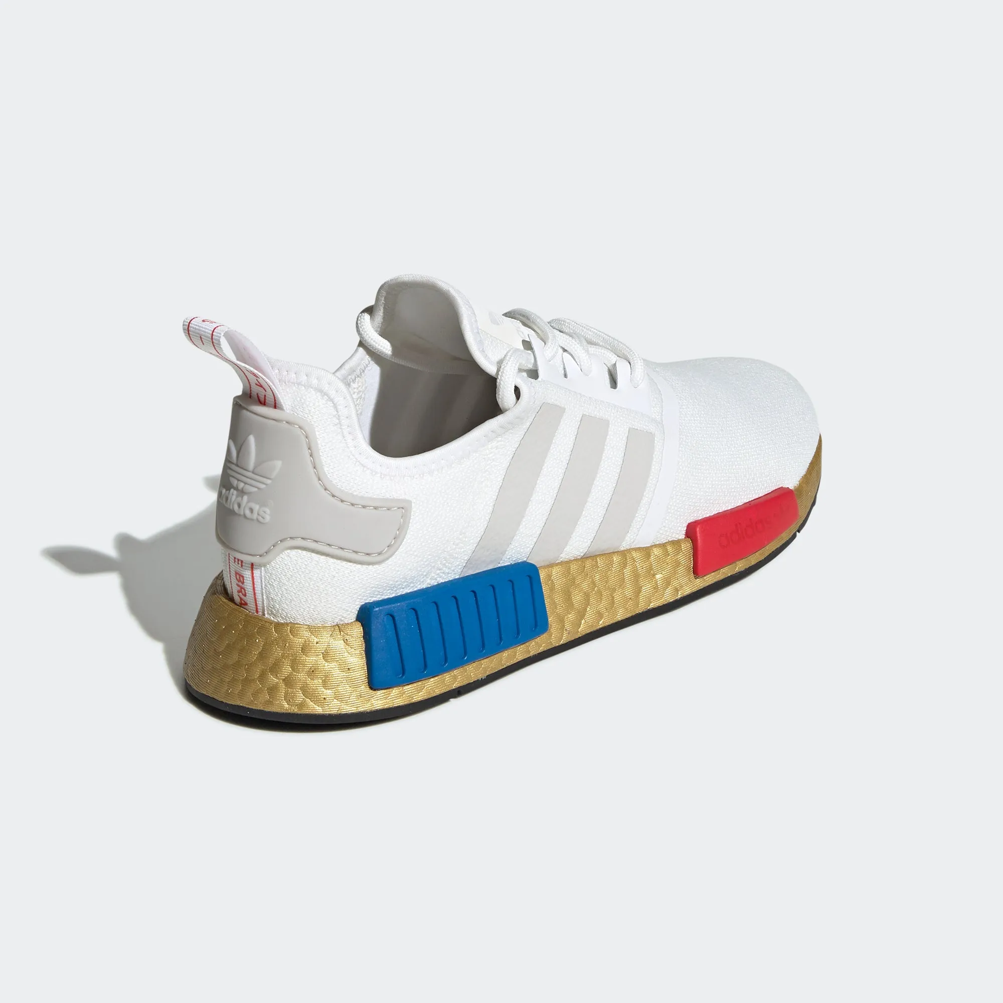 Men's adidas Originals NMD_R1 Shoes Gold RWB