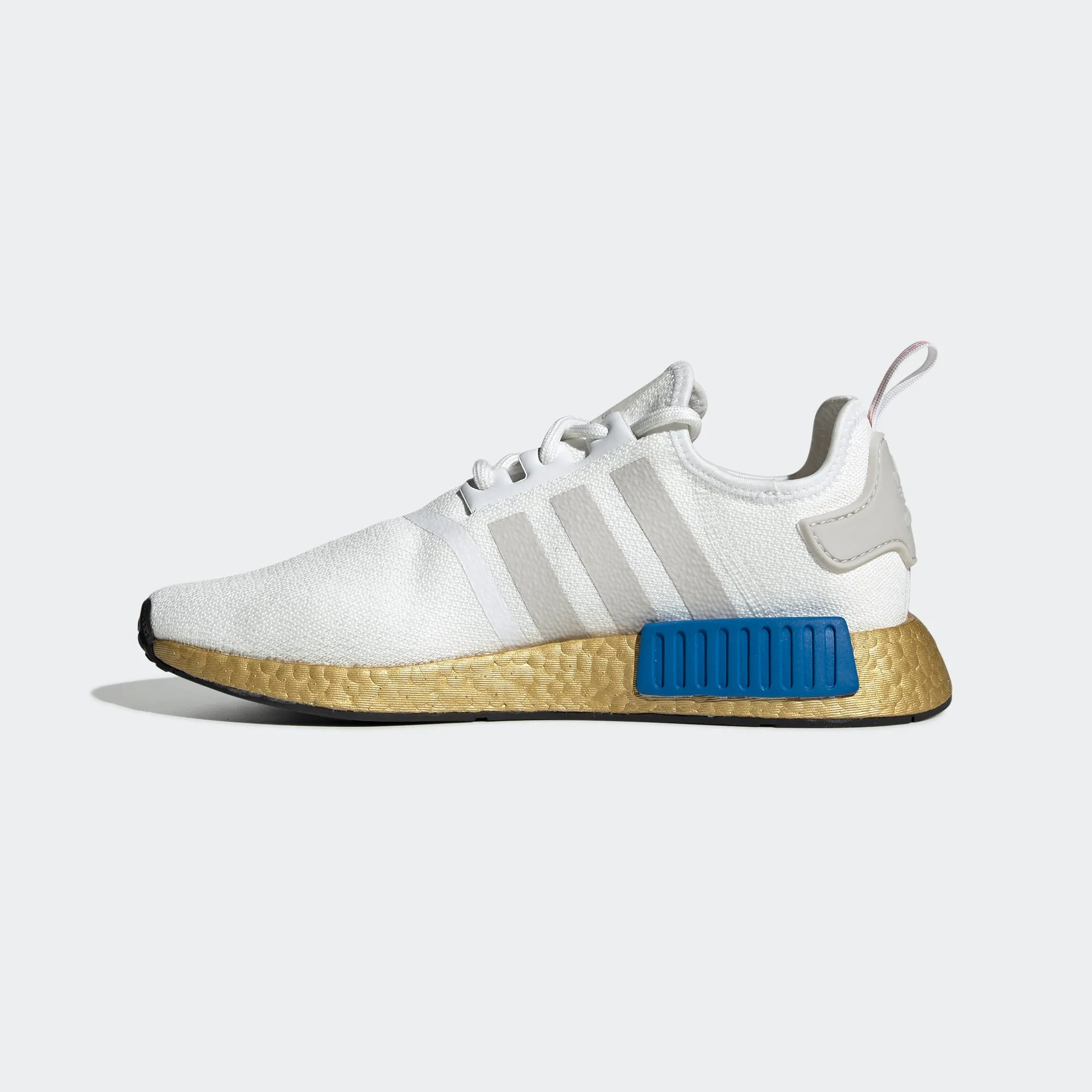 Men's adidas Originals NMD_R1 Shoes Gold RWB