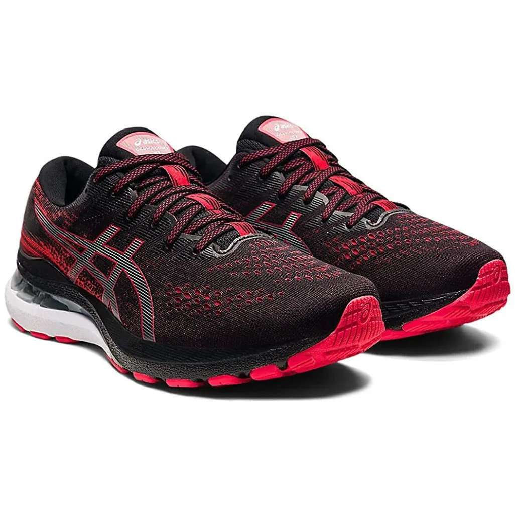 Men's ASICS Gel-Kayano 28 (Black/Electric Red)