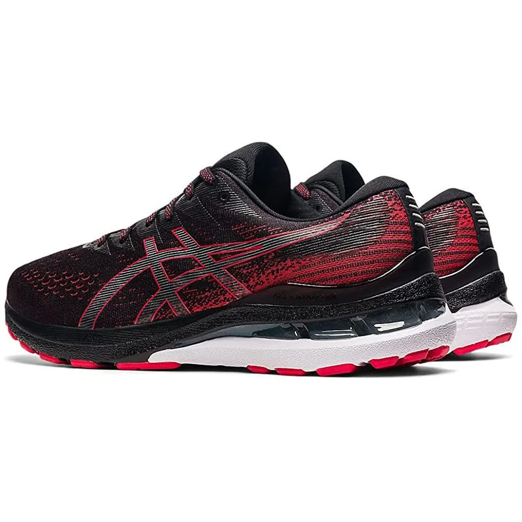 Men's ASICS Gel-Kayano 28 (Black/Electric Red)