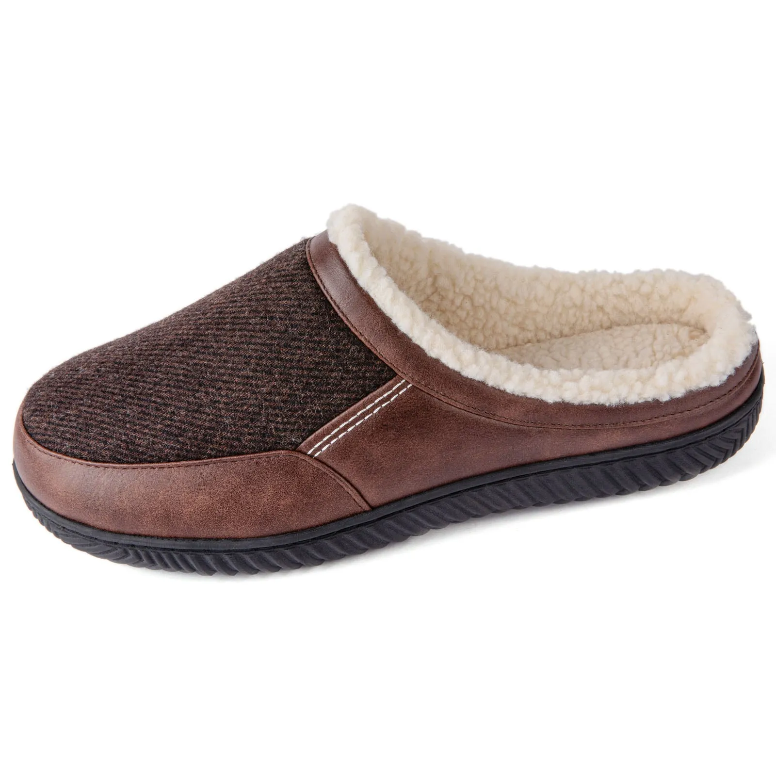 Men's Colton Sherpa Lined Clog Slipper