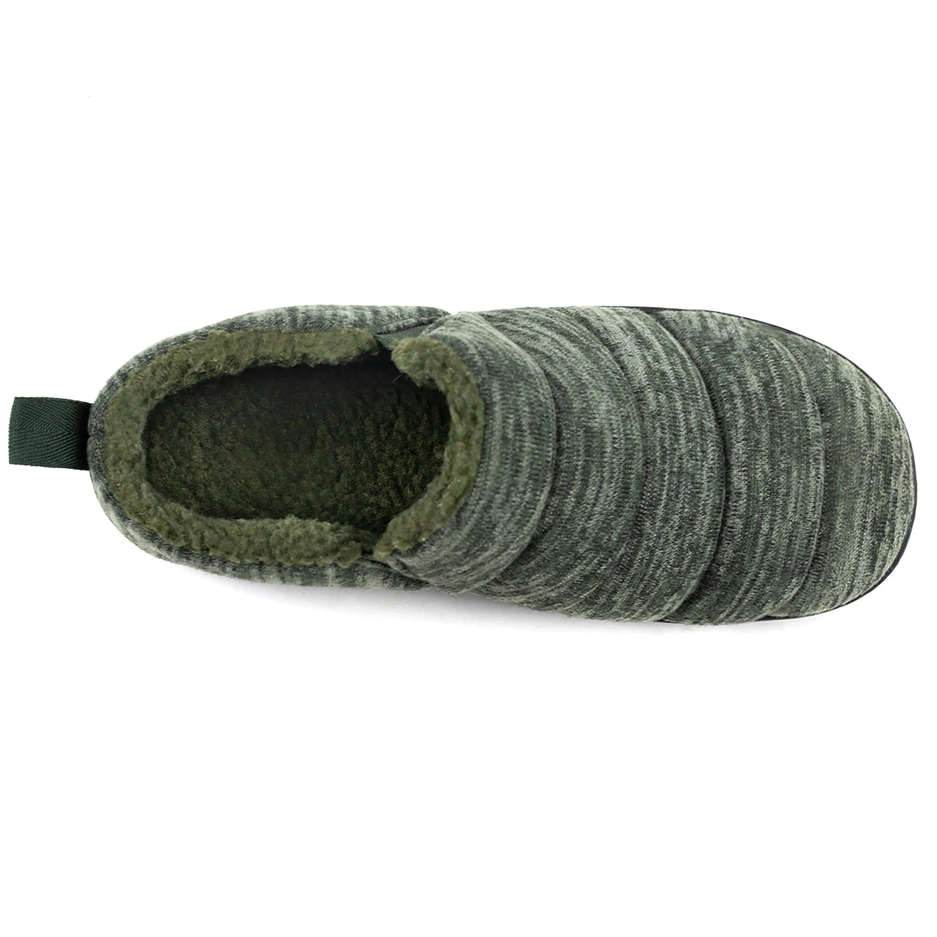 Men's Damien Quilted Faux Fur Lined Bootie Slipper