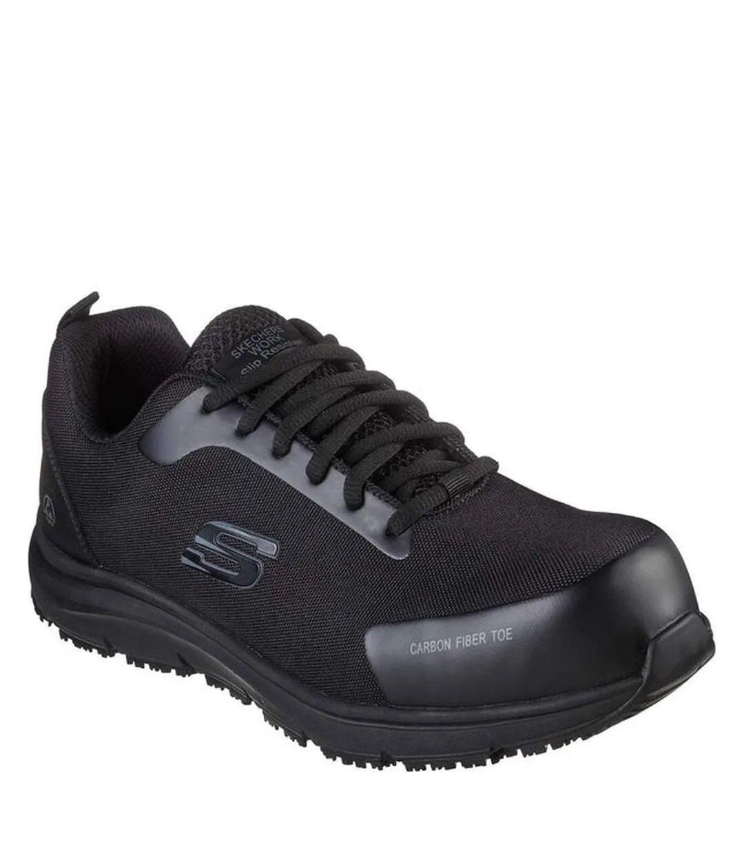 Mens ulmus sr safety trainers black Skechers