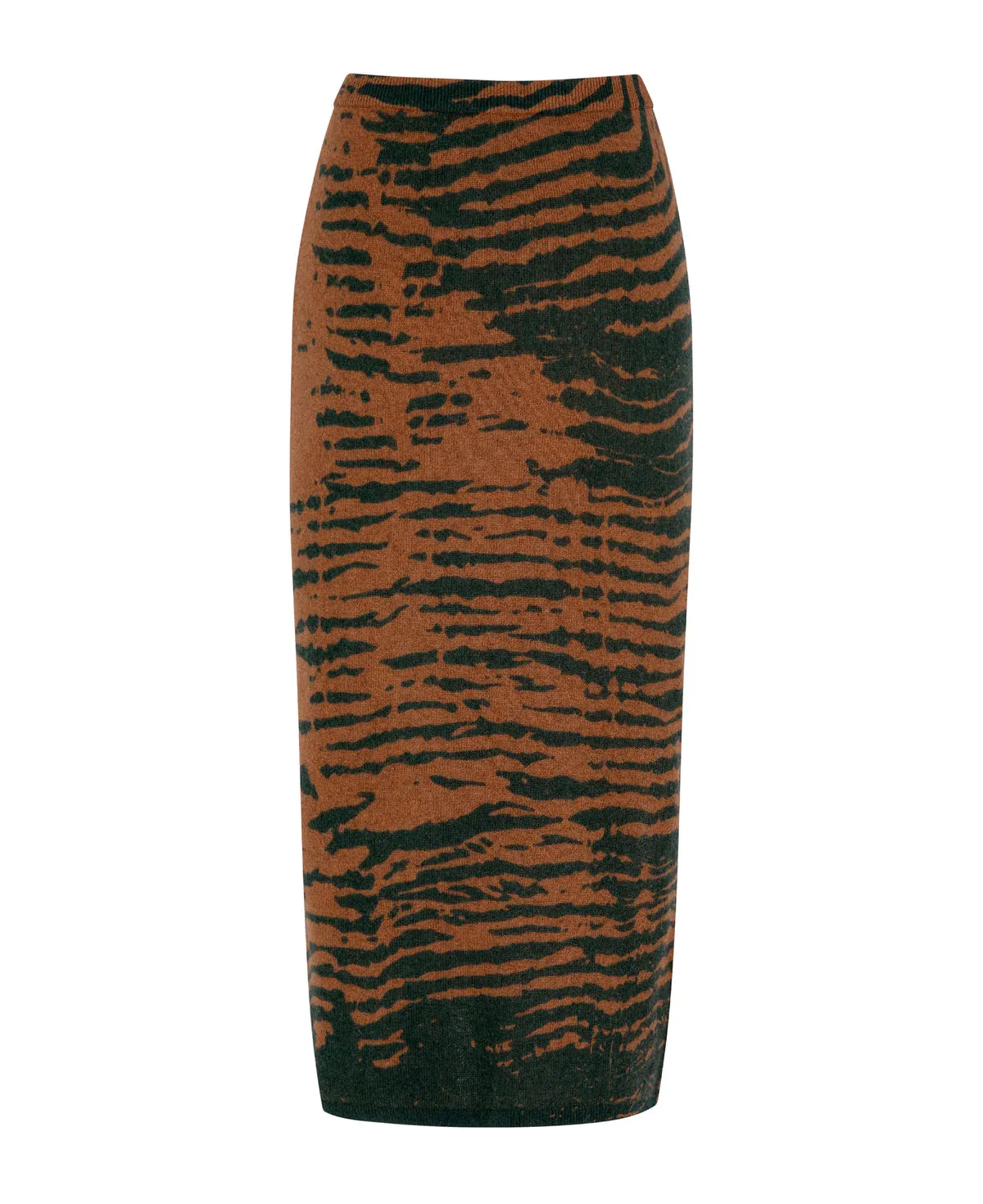 MIRAGE MIDI SKIRT - CLAY