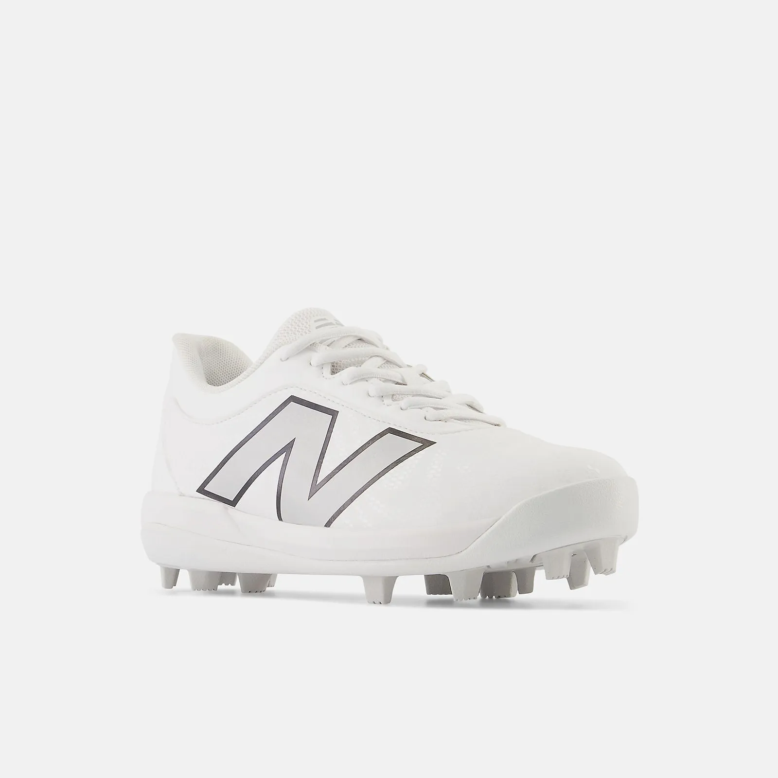 New Balance 4040v7 Youth Rubber-Molded: White