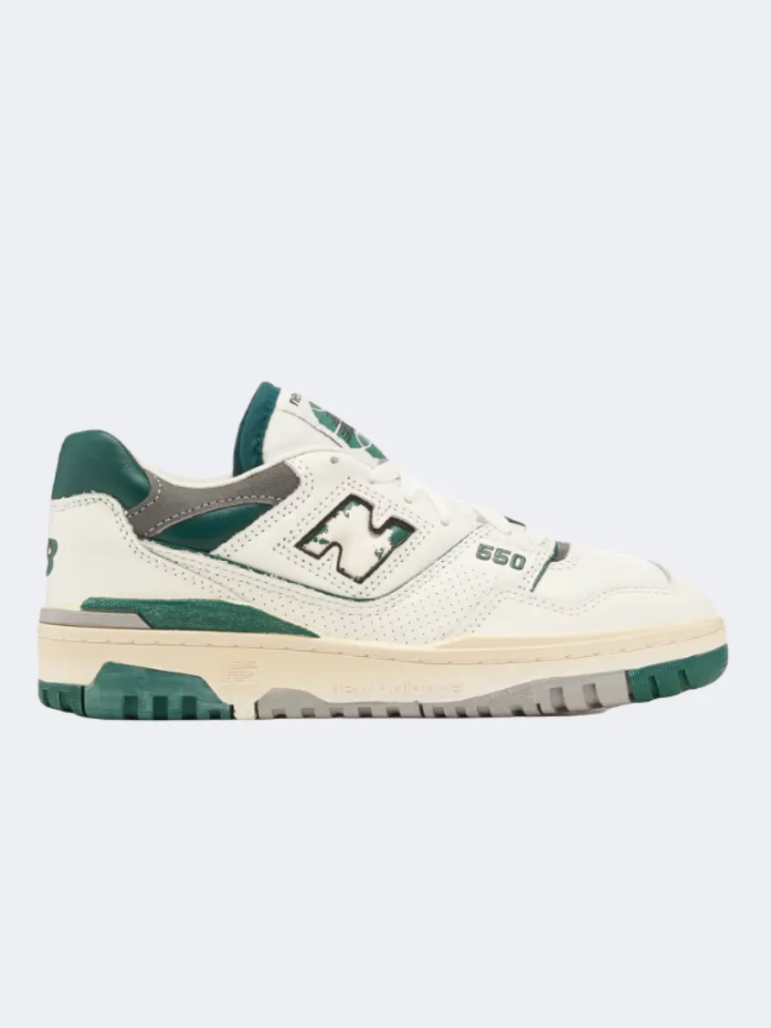 New Balance 550 Men Lifestyle Shoes Sea Salt/Green