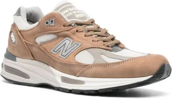 New Balance 991v2 suede sneakers Brown