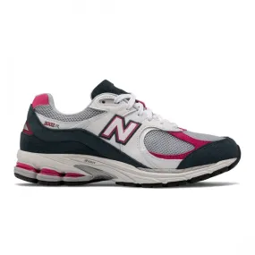 New Balance Men 2002R ML2002RH (white / petrol / exuberant pink)