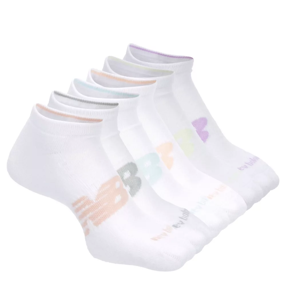 NEW BALANCE  MENS PERFORMANCE LOW CUT SOCKS 6 PAIRS