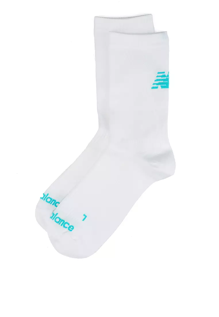 New Balance Run Foundation Flat Knit Mid Calf Socks