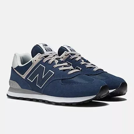 New Balance Women's 574 Classic Sneakers -  Blue / White